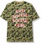 Buy BAPE x Anti Social Social Club ABC Camo Kaos Hijau