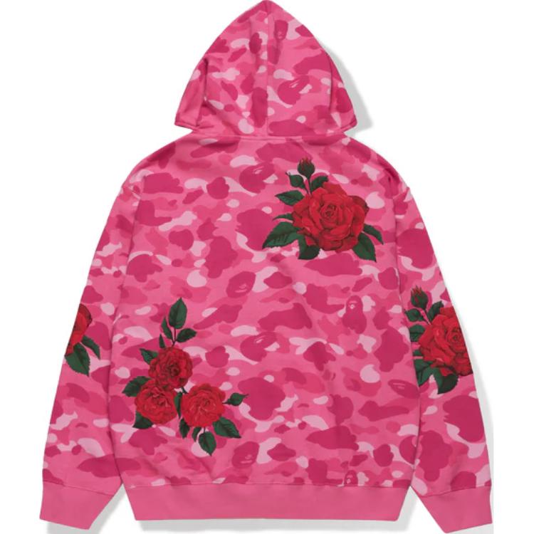 BAPE ASSC FW24 Camo Rose Full-Zip Hoodie Unisex. 1K73-115-903 圖 3