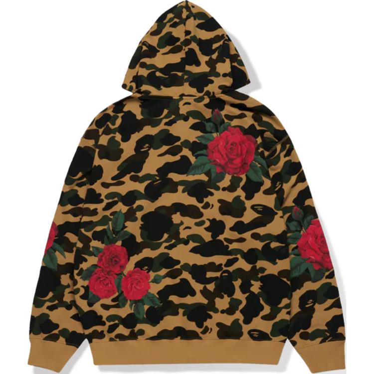 BAPE ASSC FW24 Camo Rose Full-Zip Hoodie Unisex. 1K73-115-903 圖 8