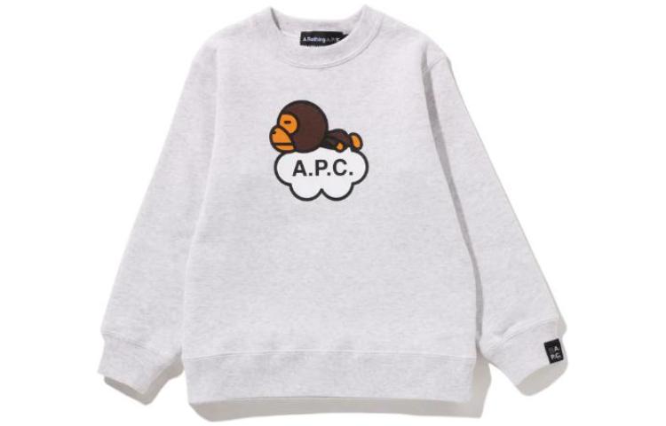 BAPE APC Graphic Crewneck Long Sleeve Sweatshirt 2I23-313-901