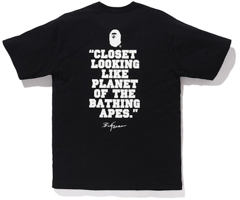 BAPE x Big Sean Swarovski Ape Head Baju Hitam Order BAPE x Big Sean Swarovski Ape Head Baju Hitam