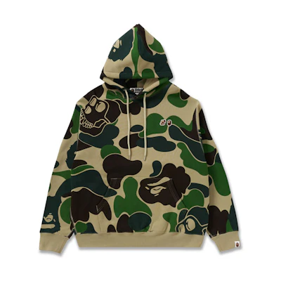 BAPE Bored Ape FW23 Camo Ape Head Hoodie Unisex Collaboration 0ZXSWM114913L
