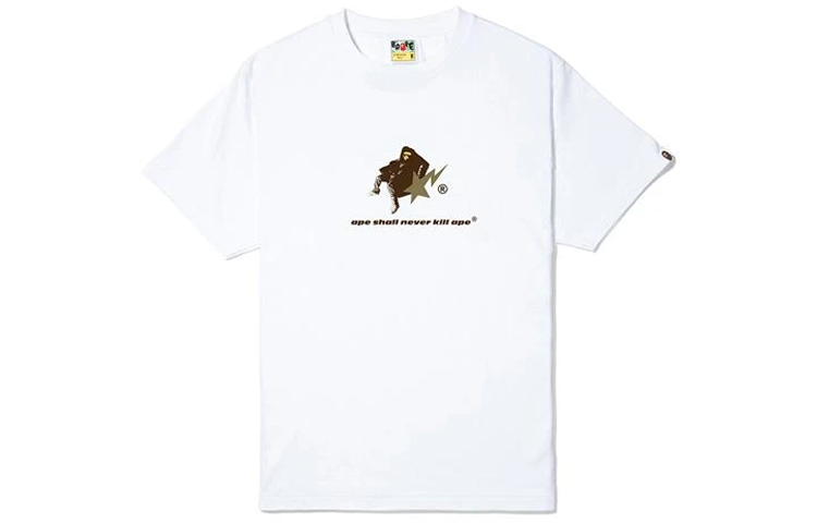 BAPE Cactus Jack Don Toliver Life of a DON Tee White Graphic T-Shirt Mens. 1H73-110-931