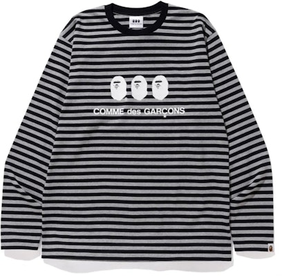 베이프 x 꼼데가르송 오사카 롱슬리브 블랙/화이트
Buy 베이프 x 꼼데가르송 오사카 롱슬리브 블랙/화이트