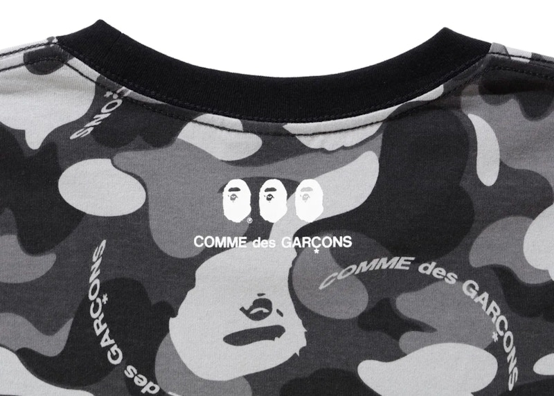BAPE CDG Osaka Tee #3 Black/Gray 圖 2