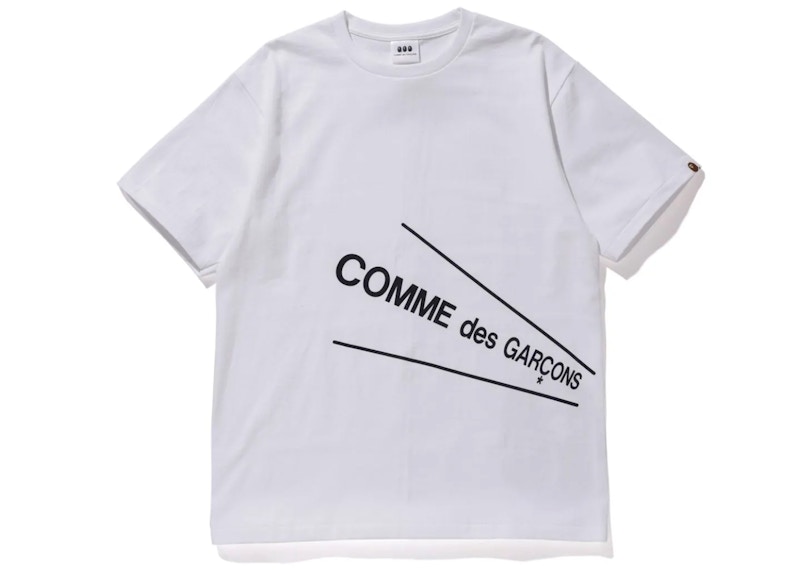 Buy BAPE x CDG Osaka Camiseta #4 Blanca