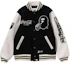 Shop BAPE x Coca-Cola FW23 Jaket Letterman Lelaki Logo Ape Sulaman. 1J73-141-905