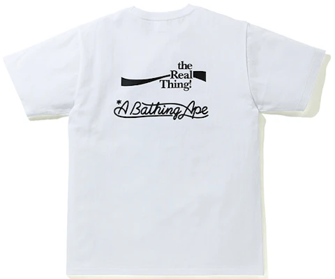 BAPE x 可口可樂 聯名寬版圖標短袖T恤 男款 0ZXTEM110937E 4