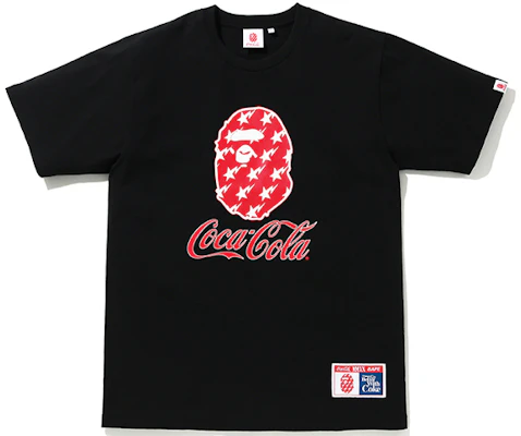 BAPE x 可口可樂 聯名寬版圖標短袖T恤 男款 0ZXTEM110937E 5