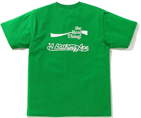 BAPE x 可口可樂 聯名寬版圖標短袖T恤 男款 0ZXTEM110937E Details for BAPE x 可口可樂 聯名寬版圖標短袖T恤 男款 0ZXTEM110937E