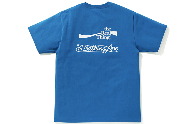 Cheap BAPE x 可口可樂 聯名寬版圖標短袖T恤 男款 0ZXTEM110937E