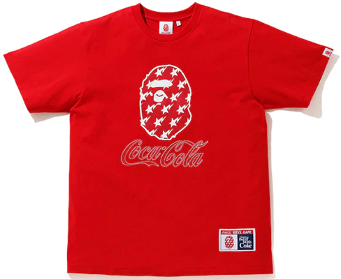 BAPE x 可口可樂 聯名寬版圖標短袖T恤 男款 0ZXTEM110937E 1