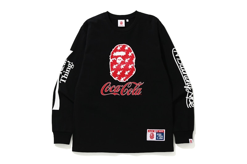 BAPE Coca Cola L/S Tee Black