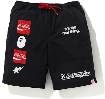 BAPE x Coca Cola Short Black Buy BAPE x Coca Cola Short Black