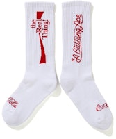 BAPE x Coca Cola Socks White BAPE x Coca Cola Socks White