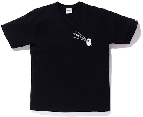 BAPE x Comme des Garcons Osaka Tee Hitam Buy BAPE x Comme des Garcons Osaka Tee Hitam