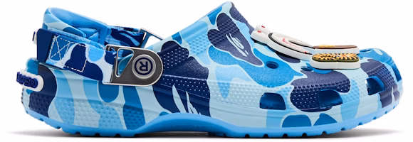 BAPE x Crocs Classic Clog 'ABC Camo - Blue' 209627-4TB BAPE x Crocs Classic Clog 'ABC Camo - Blue' 209627-4TB