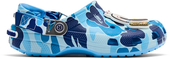 BAPE x Crocs Classic Clog 'ABC Camo - Blue' 209627-4TB BAPE x Crocs Classic Clog 'ABC Camo - Blue' 209627-4TB