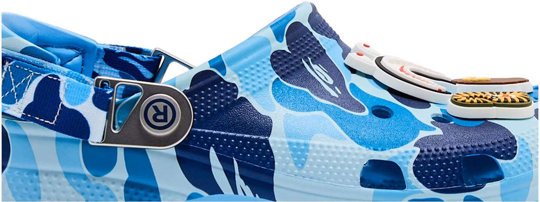 Crocs 经典洞洞鞋 A Bathing Ape ABC 迷彩蓝色 209627-4TB Order Crocs 经典洞洞鞋 A Bathing Ape ABC 迷彩蓝色 209627-4TB