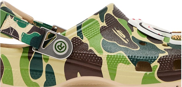 Lookbook Crocs經典木屐 x A Bathing Ape ABC迷彩綠色版 209627-212