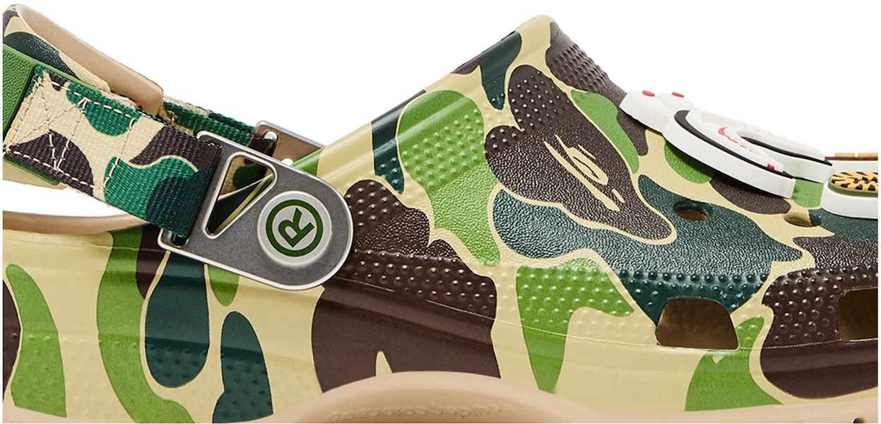 Crocs經典木屐 x A Bathing Ape ABC迷彩綠色版 209627-212 Lookbook Crocs經典木屐 x A Bathing Ape ABC迷彩綠色版 209627-212