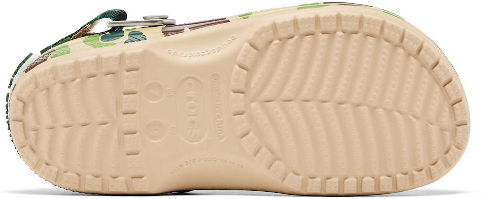 Crocs经典木屐A Bathing Ape ABC迷彩绿 209627-212 Shop Crocs经典木屐A Bathing Ape ABC迷彩绿 209627-212