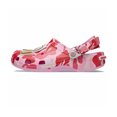 BAPE Crocs Classic Clog 'ABC Camo - Pink'