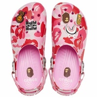 Crocs经典洞洞鞋 A Bathing Ape ABC迷彩粉色 209627-6I2 Lookbook Crocs经典洞洞鞋 A Bathing Ape ABC迷彩粉色 209627-6I2