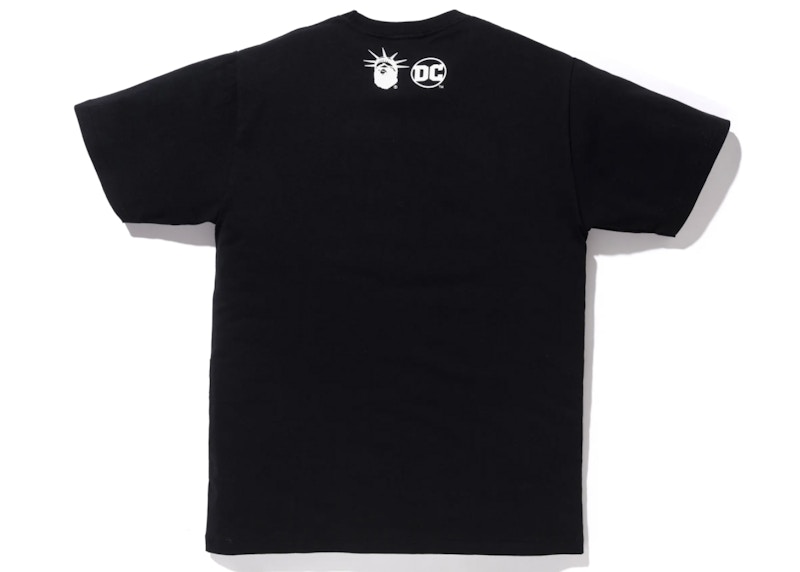 BAPE DC Ape Head Superman Tee Black 圖 2