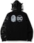 Order BAPE x DC バットマン フルジップ パーカー (黒)