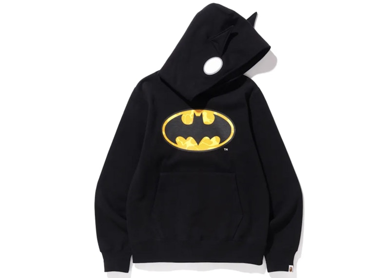 Buy Sudadera con Capucha Negra BAPE x DC Batman