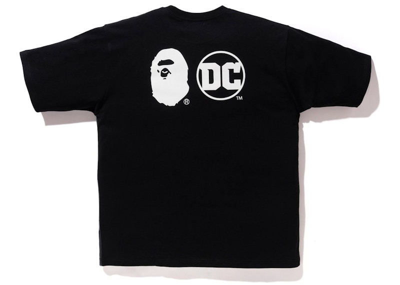 Order BAPE x DC 蝙蝠俠寬鬆版黑色T恤