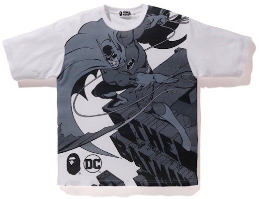 BAPE x DC Batman Relaxed Tee White Buy BAPE x DC Batman Relaxed Tee White