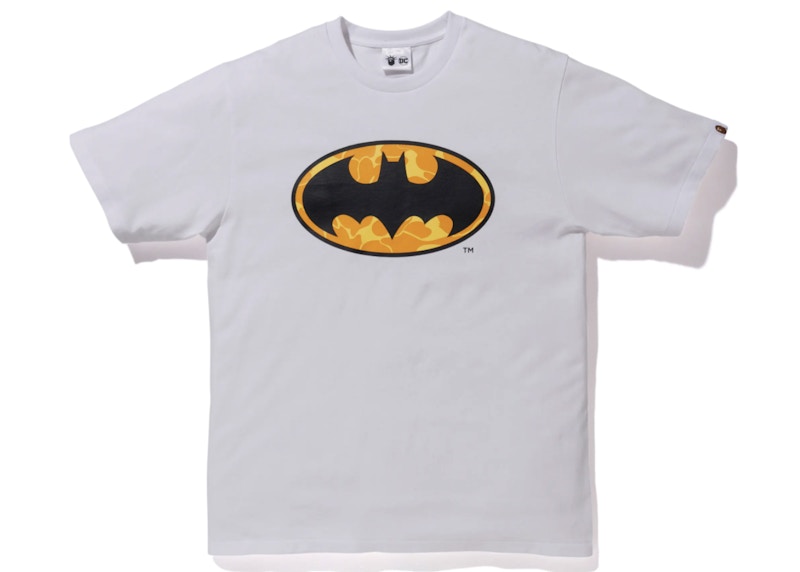 Buy 베이프 x DC 배트맨 티셔츠 (화이트) 
