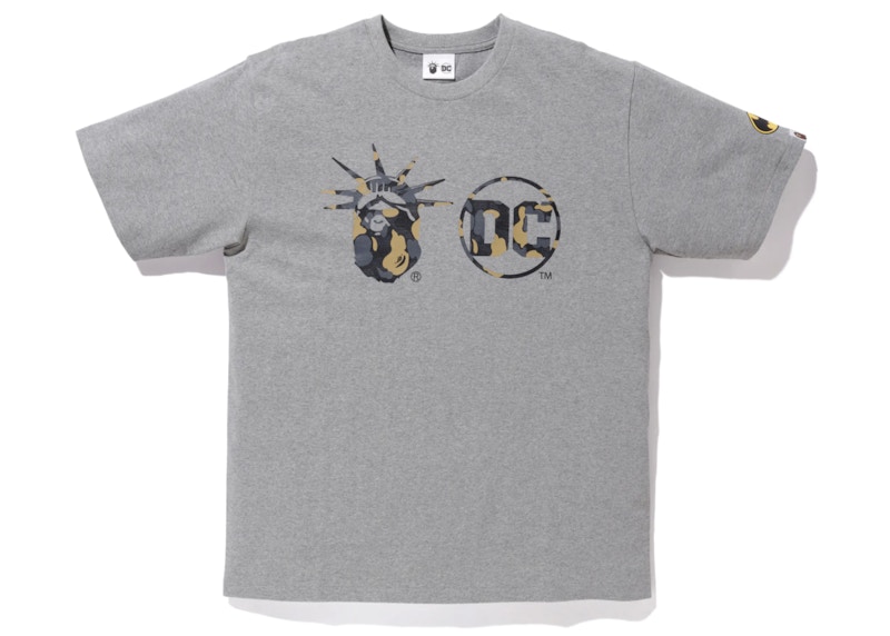 BAPE DC Madison Avenue Tee Gray