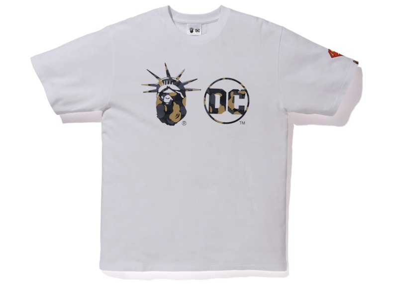 BAPE DC Madison Avenue Tee White