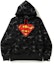 Buy BAPE x DC Superman Camo Pullover Hoodie Black