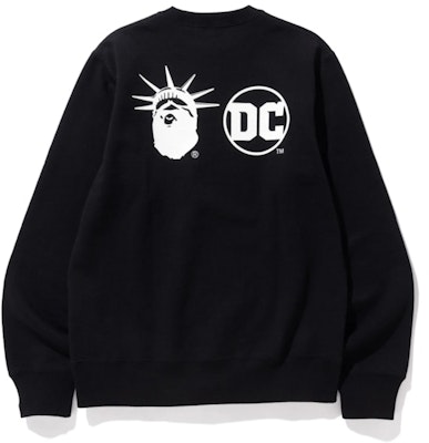 BAPE x DC Superman Crewneck Black Order BAPE x DC Superman Crewneck Black