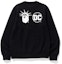 Order BAPE x DC Superman Crewneck Black