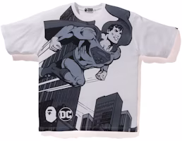 BAPE x DC Superman Relaxed Tee White