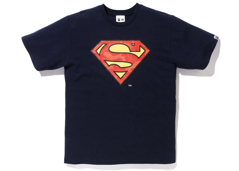 BAPE DC Superman Tee Navy