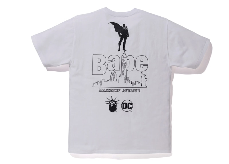 BAPE DC Superman Tee White 圖 2