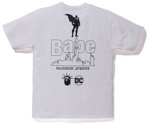 BAPE x DC Superman Tee White Order BAPE x DC Superman Tee White