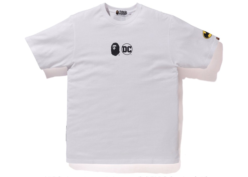 Buy 베이프 x DC 티셔츠 (화이트/블랙) 
