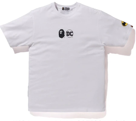 BAPE x DC 联名T恤 白色/黑色 Buy BAPE x DC 联名T恤 白色/黑色