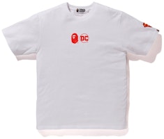 BAPE x DC Tee White/Red