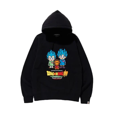 BAPE Dragon Ball Super Collab Hoodie with Cartoon Character Graphic Unisex 0IXSWM114919D