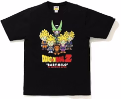 BAPE x Dragon Ball Z Baby Milo Super Saiyan & Cell Tee Black BAPE x Dragon Ball Z Baby Milo Super Saiyan & Cell Tee Black