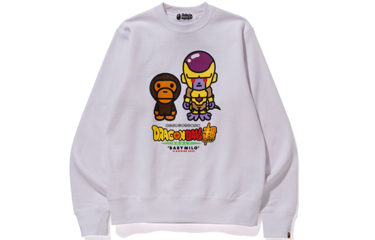 BAPE Dragon Ball Z Frieza Ape Cartoon Crewneck Sweatshirt Edition 0IXSWM113914D
