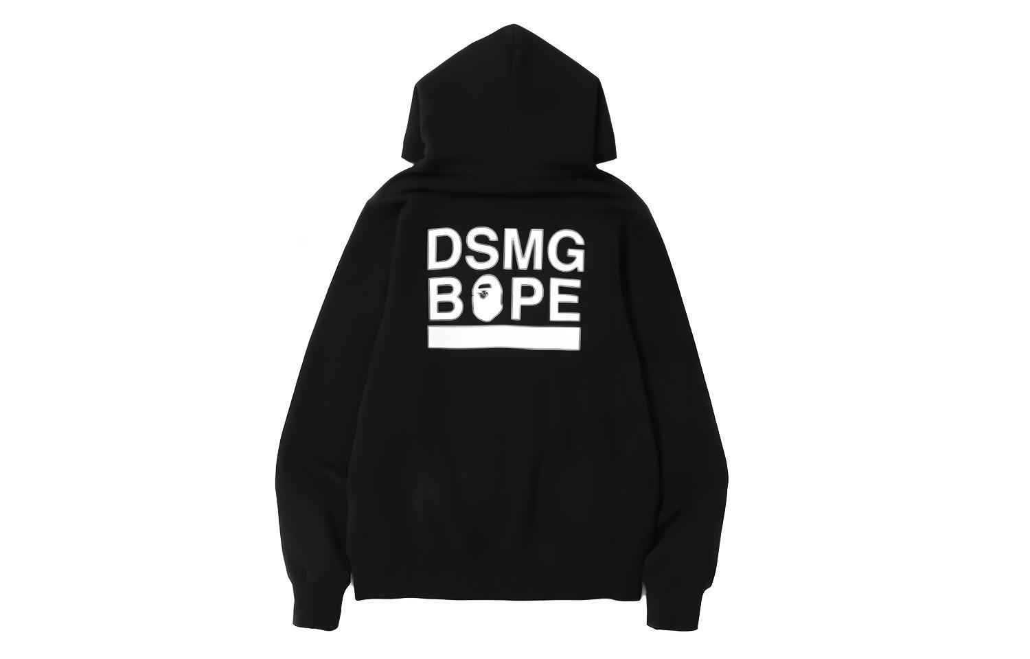 BAPE DSMG Collaboration Casual Pullover Sweatshirt Unisex 1F22-114-018